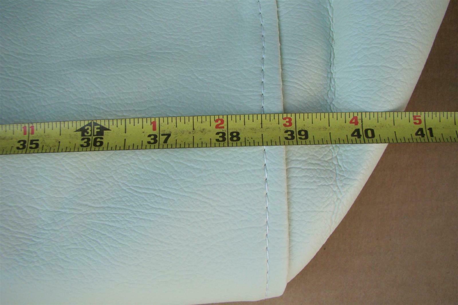 EZGO Golf Cart (2) headrest cover (1) seat cover ivory 54.5x19.5x107.5cm