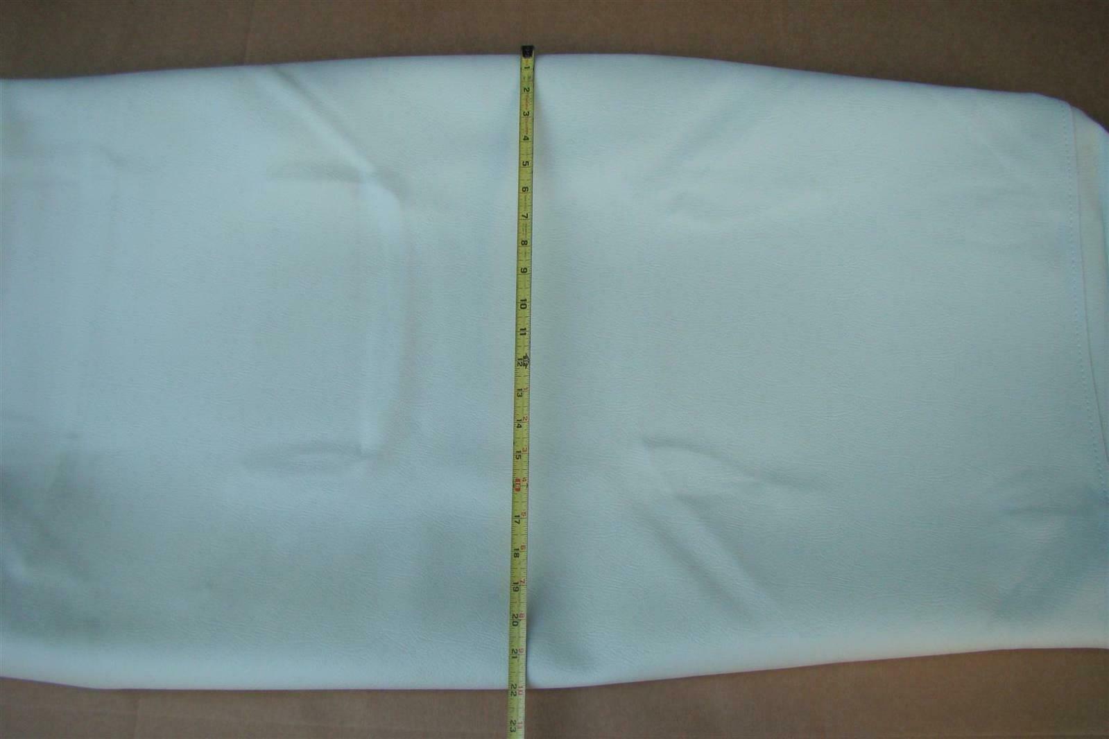 EZGO Golf Cart (2) headrest cover (1) seat cover ivory 54.5x19.5x107.5cm