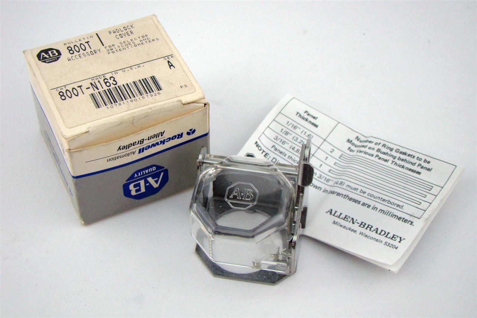 AllenBradley Padlock Cover For Selector Switches/Potentiometers 800T