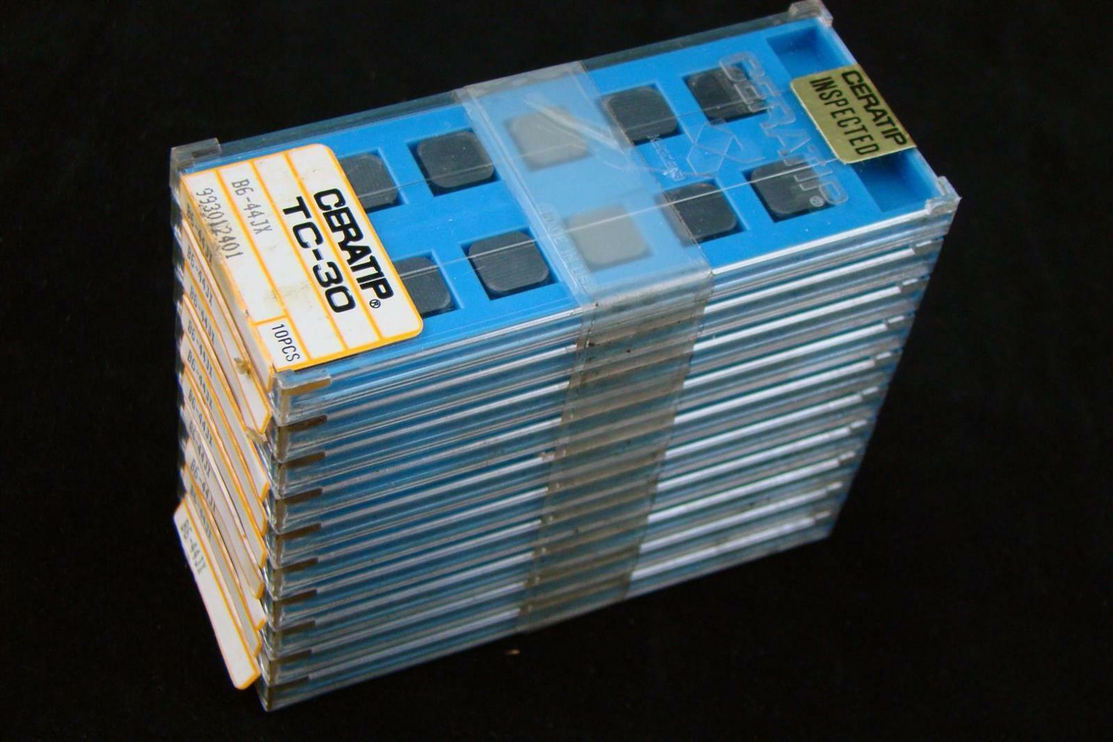 (10 Packs) Kyocera Tc30 Ceratip Carbide Cutting Inserts B644Jx