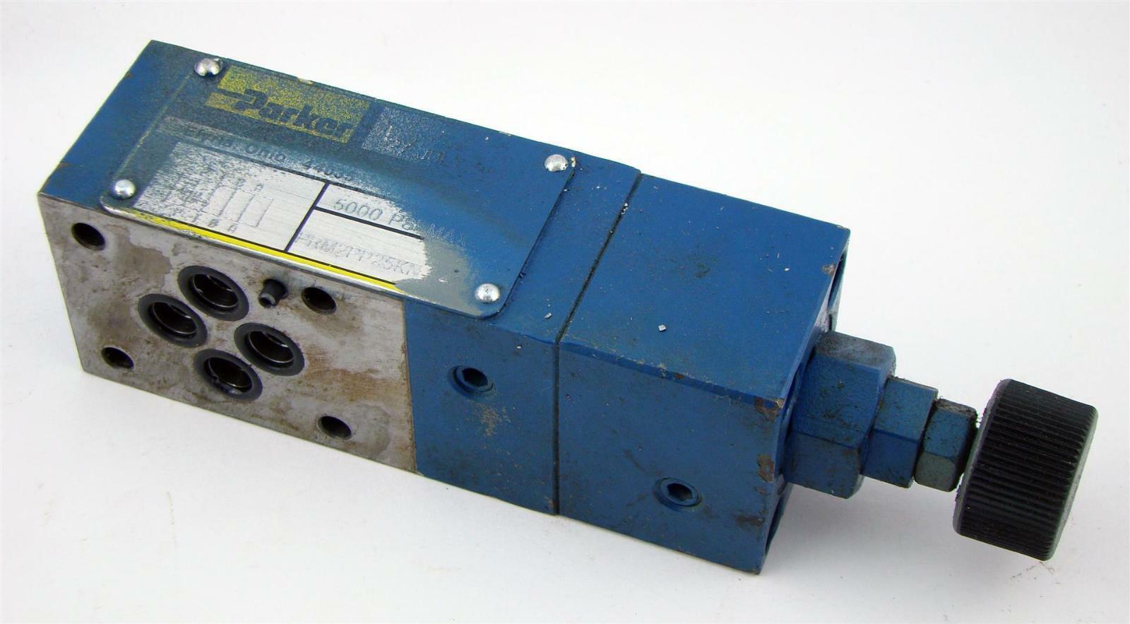 Parker Hydraulic Pressure Reducing Valve 5000 Psi Max Prm2Pp25Kn42