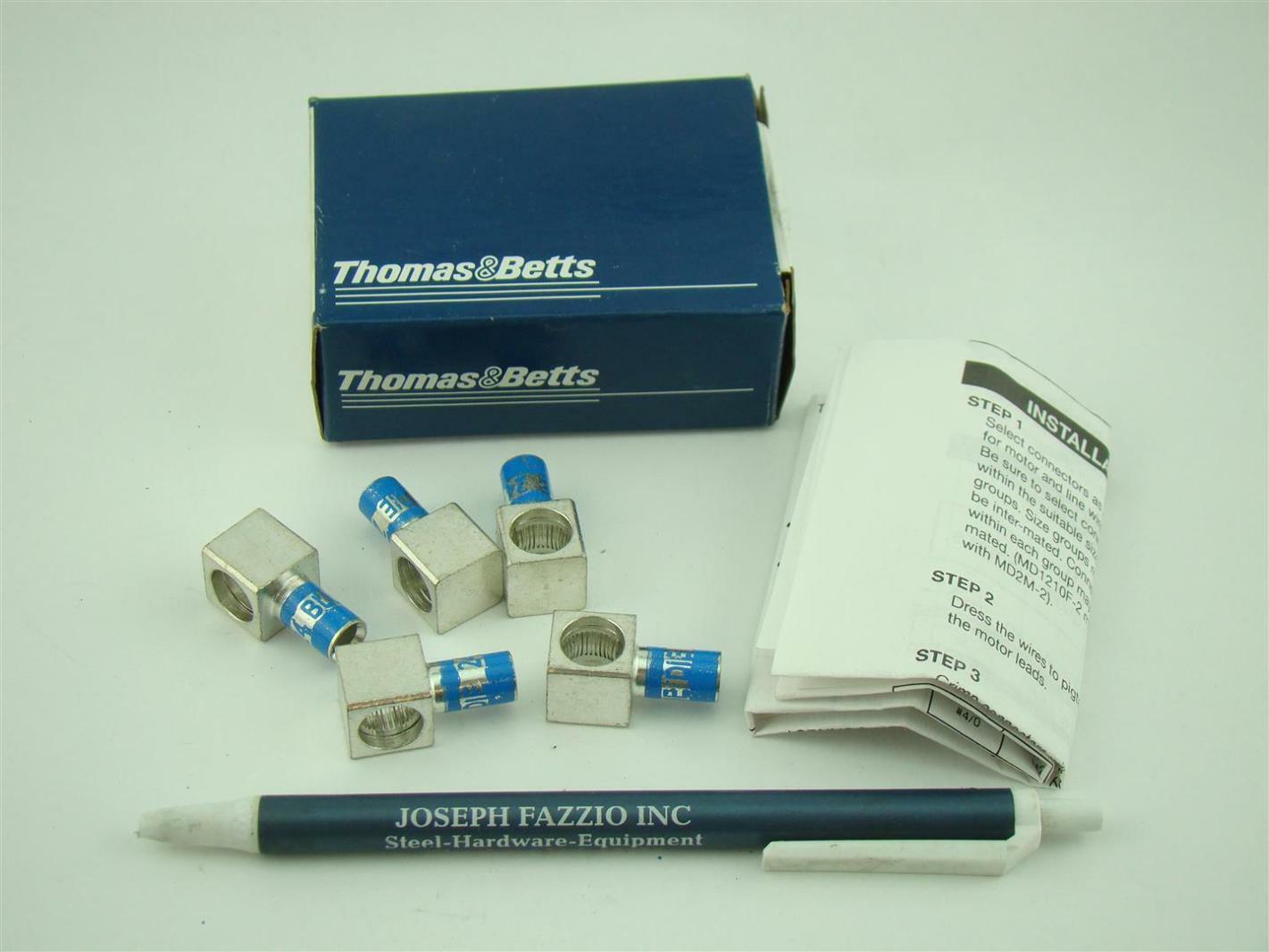 Thomas&Betts ColorKeyed Uninsulated female disconnect size2 MD6F2