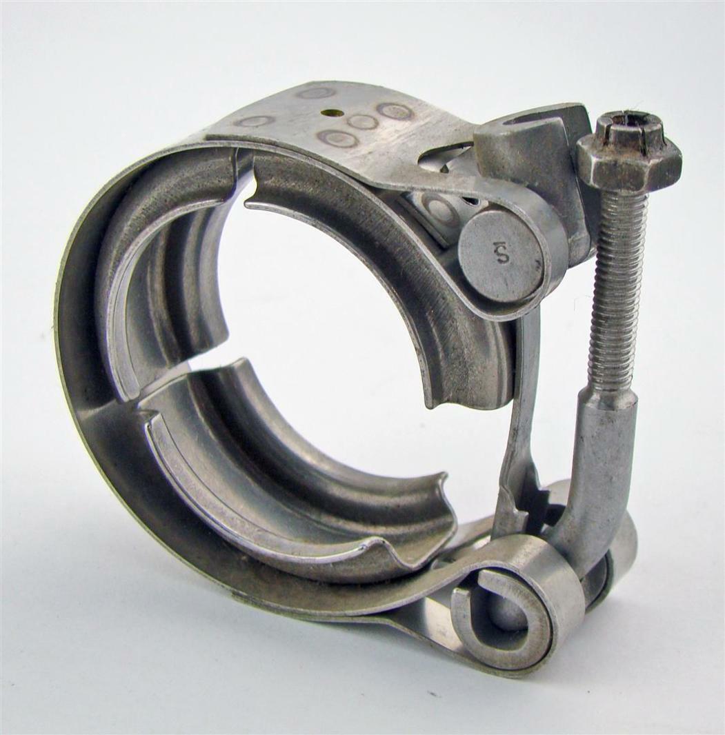 ClampCo 11/4" VBand Clamp SS Aerospace Exhaust w/ quick release latch 12J8712 Joseph Fazzio