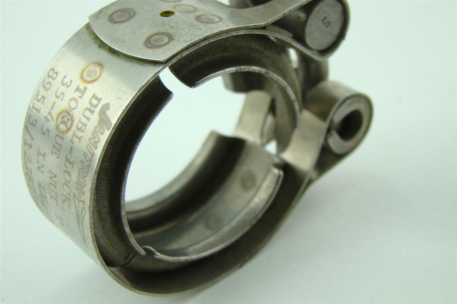 ClampCo 11/4" VBand Clamp SS Aerospace Exhaust w/ quick release latch