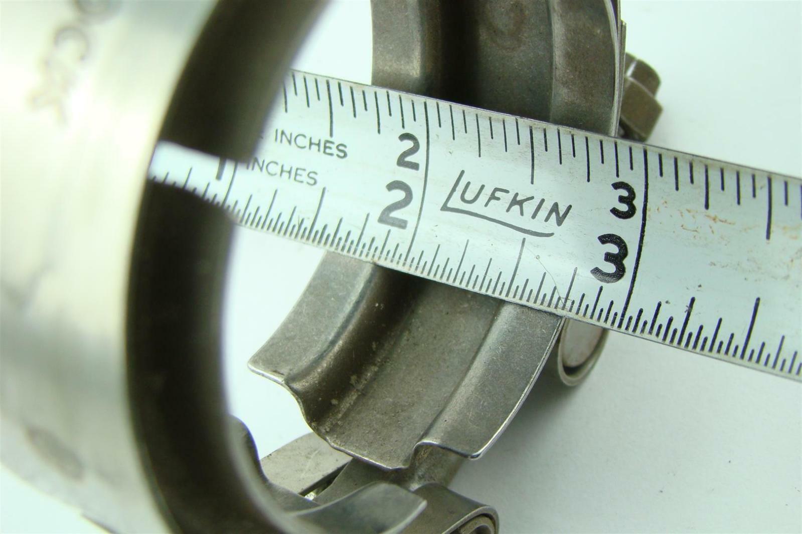 ClampCo DublLock 2" VBand Clamp S.S. With quick release latch 12J87