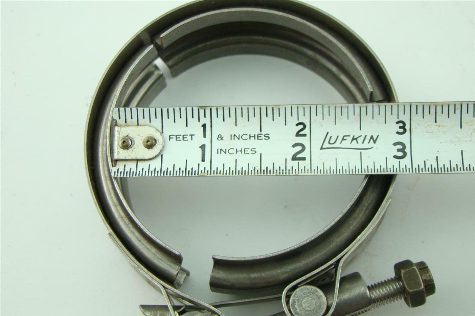 ClampCo 1/2" VBand Clamp S.S. with quick release latch 89513 Joseph