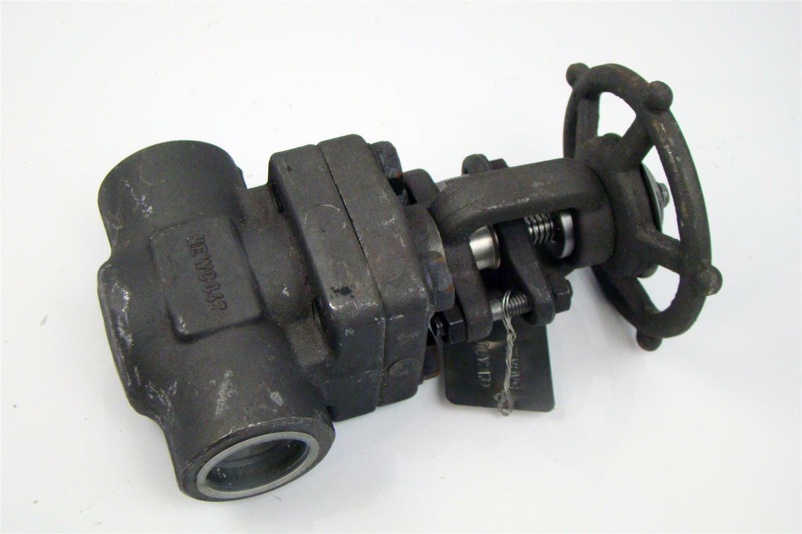 Newco 1" Class 800 Cast Iron Gate Valve 47 18XFS2RPNCNACE Joseph