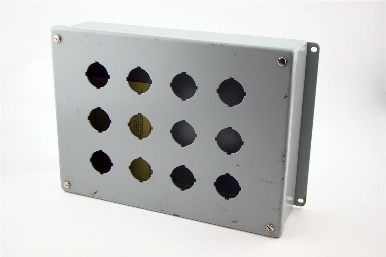 Hoffman Pushbutton Enclosure E12PB Joseph Fazzio, Incorporated