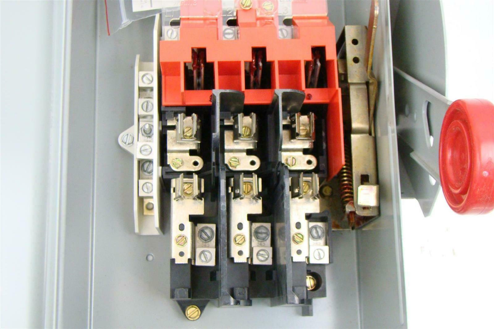 Power Master Heavy Duty Safety Switch 30A, 250V H321SNK Joseph Fazzio