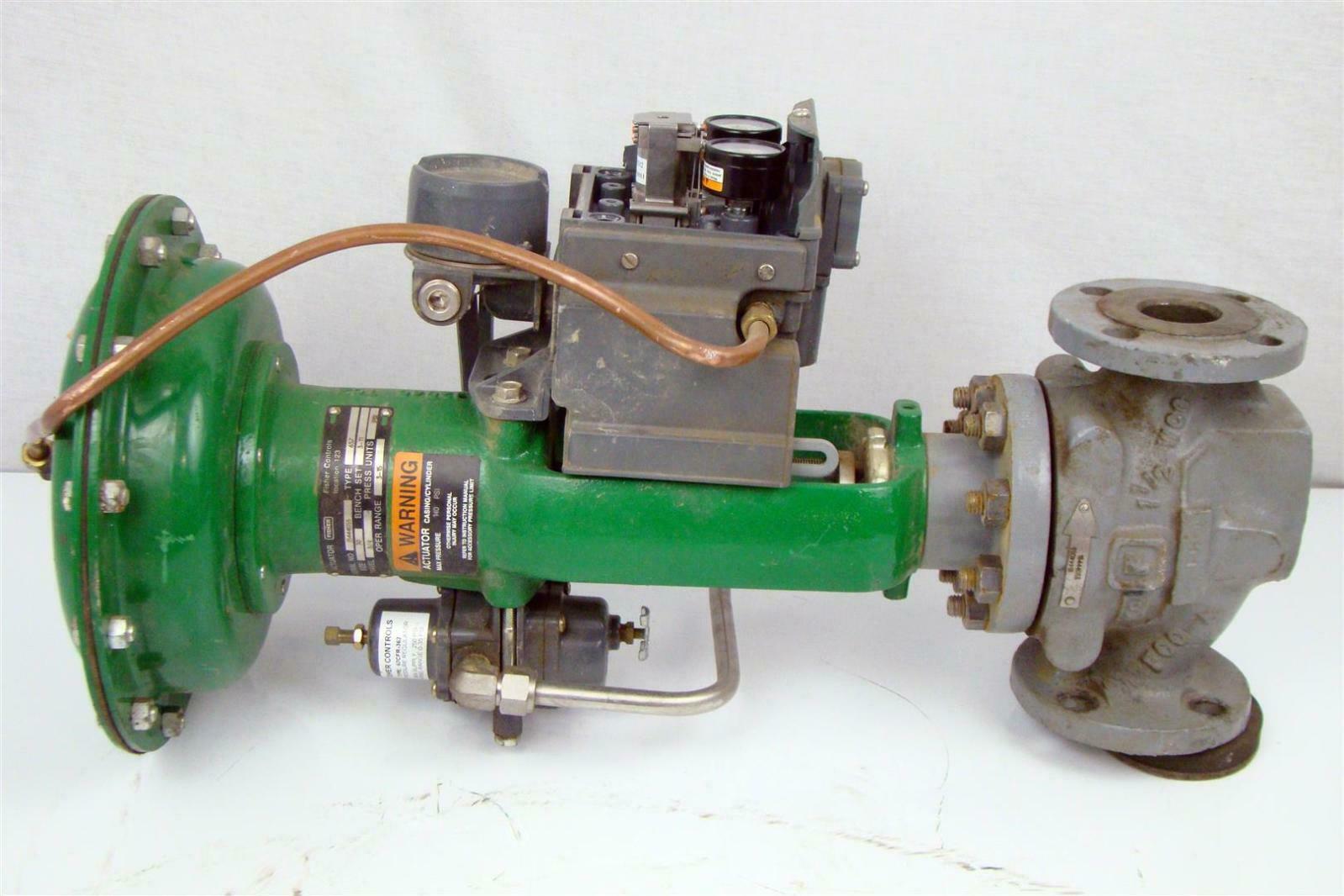 Fisher Actuator Valve ,Class F, 1 1/2 " size 30, Travel 3/4, Type 657
