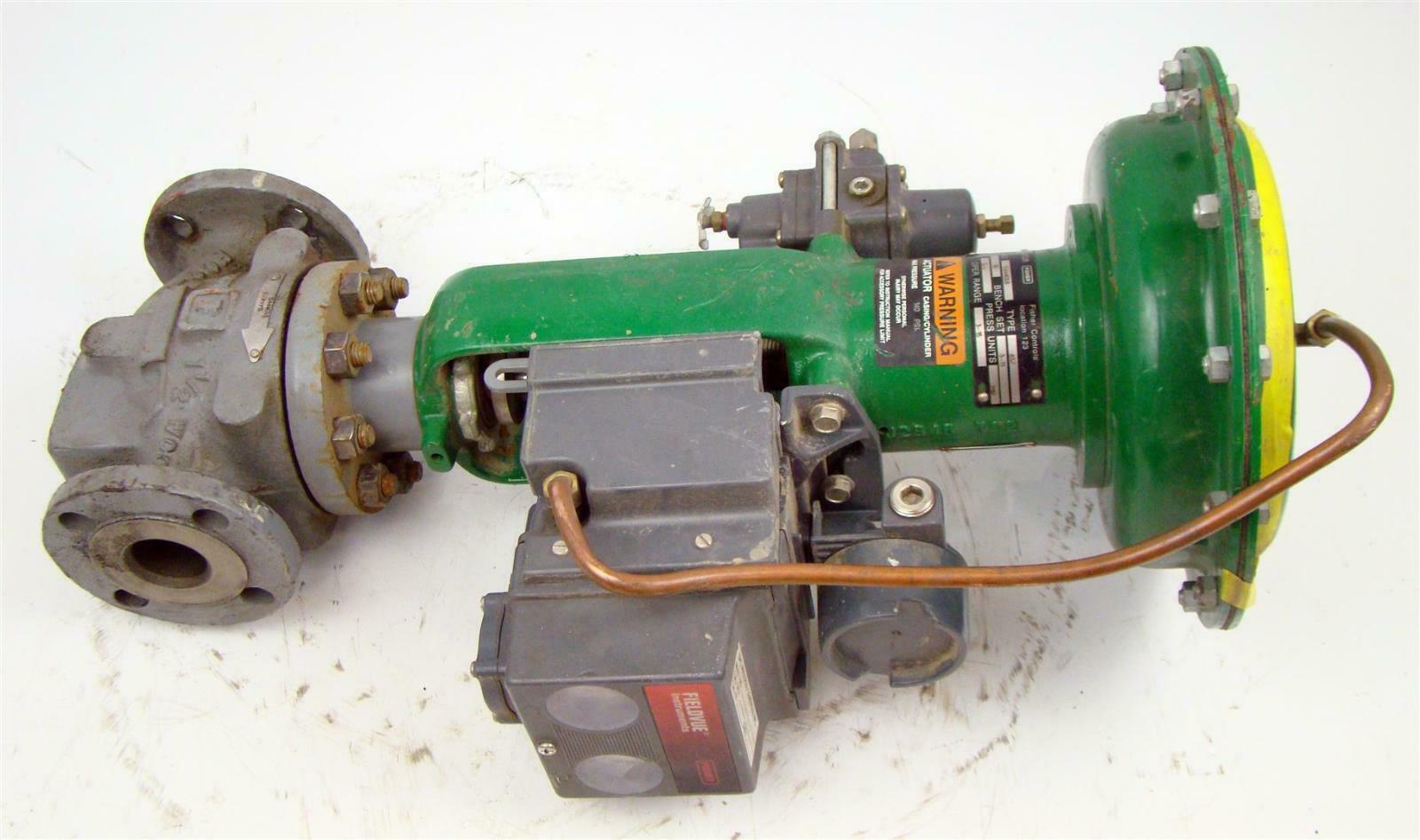 Fisher Actuator Valve ,Class F, 1 1/2 " size 30, Travel 3/4, Type 657
