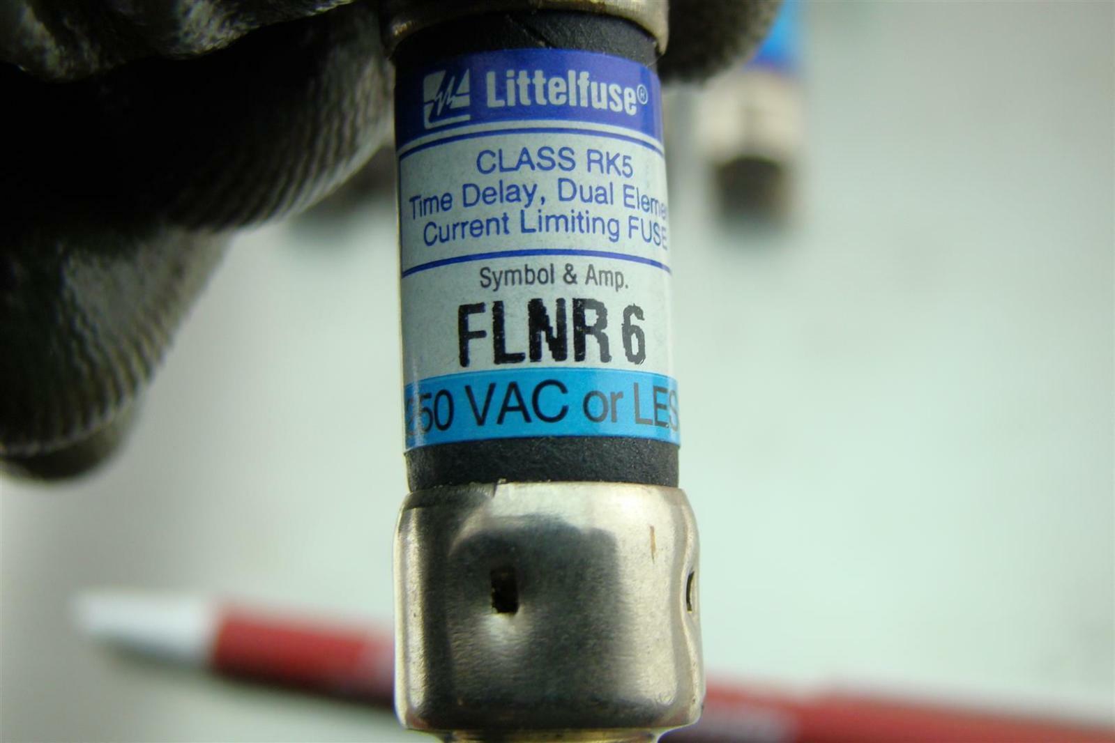 Littelfuse Time Delay Fuses 250V 6A FLNR 6 Joseph Fazzio, Incorporated