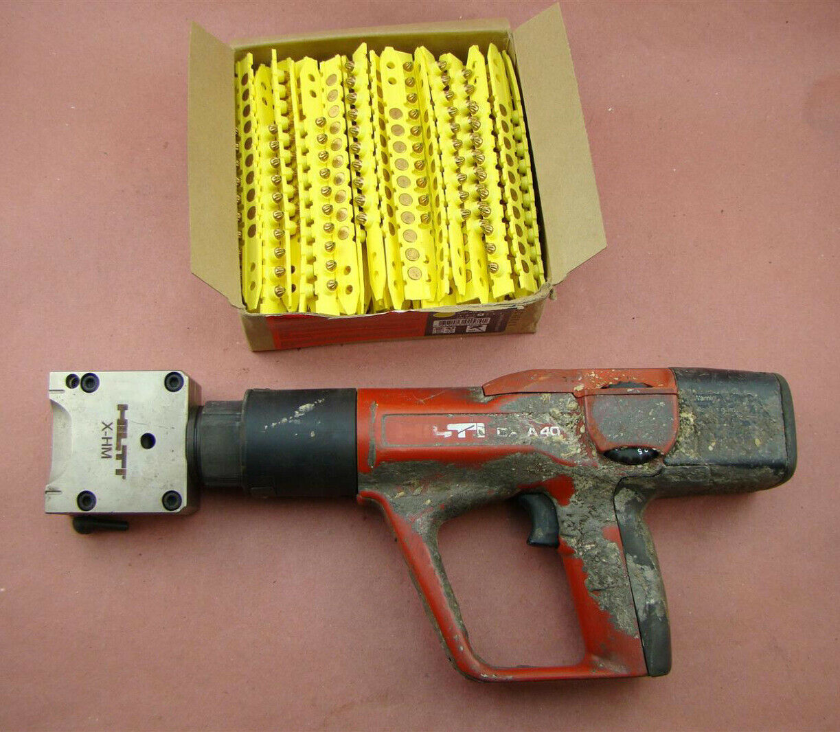 Hilti XHM Marking Tool Stamp Powder Actuated Gun DX462, 1000 .27 Cal