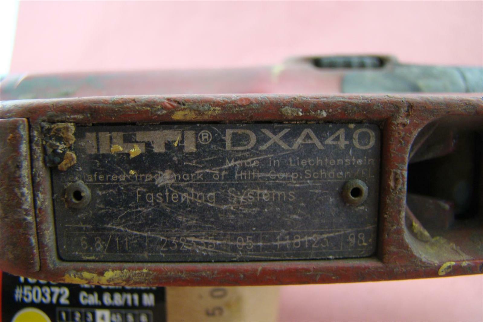 Hilti XHM Marking Tool Stamp Powder Actuated Gun DX462, 1000 .27 Cal