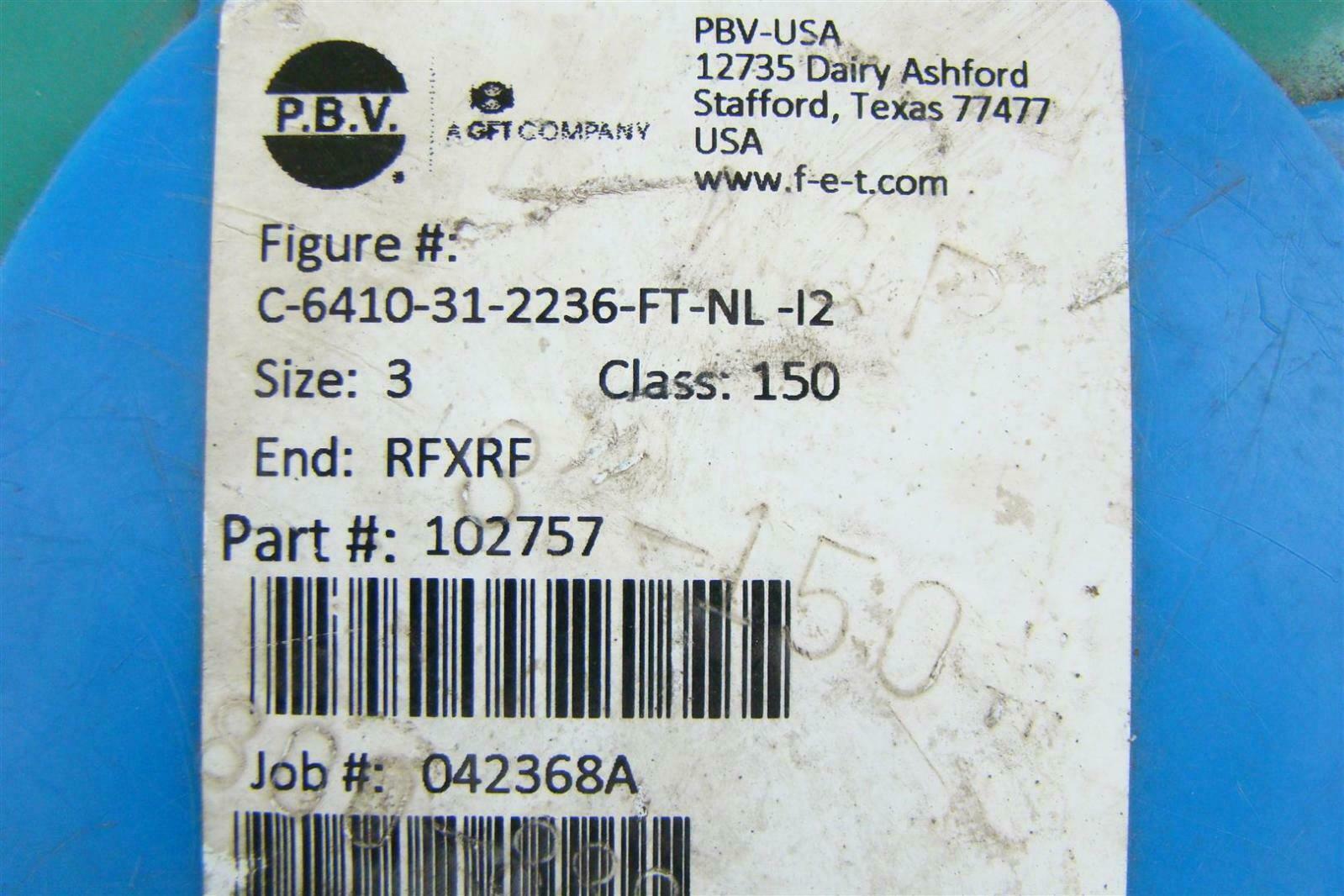 Forum PBV  Flanged Floating Ball  Valve, 3