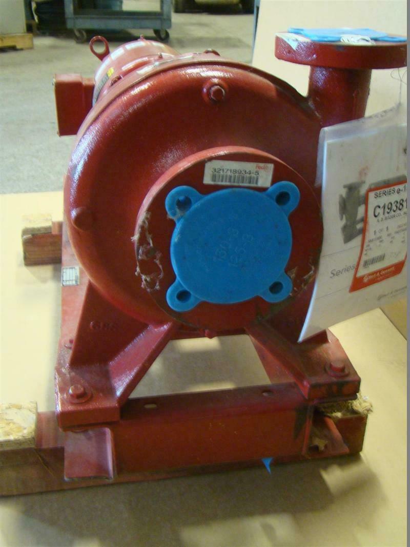 Bell & Gossett 7.5HP 90GPM Fire Pump E1510 SSF 11 2EB 230/460v 3PH