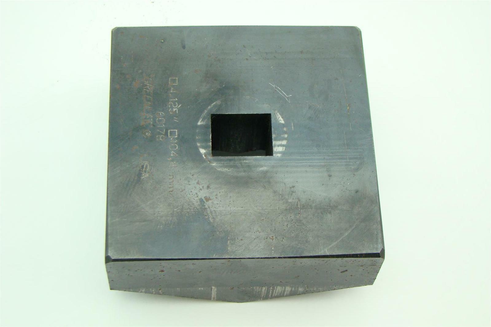 Greenlee 41/8" Square Knockout Punch 104.8mm 60178 Joseph Fazzio, Incorporated