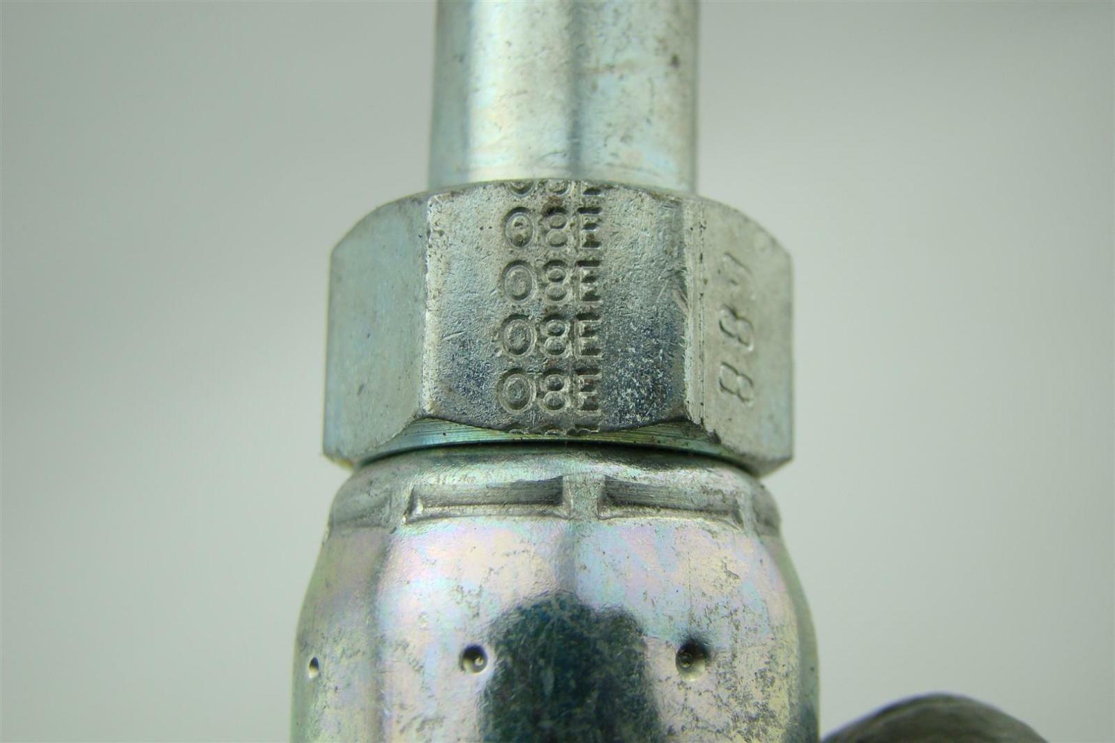 (4) Lawson Weatherhead Hydraulic Hose Crimp Fitting 08E688 Joseph