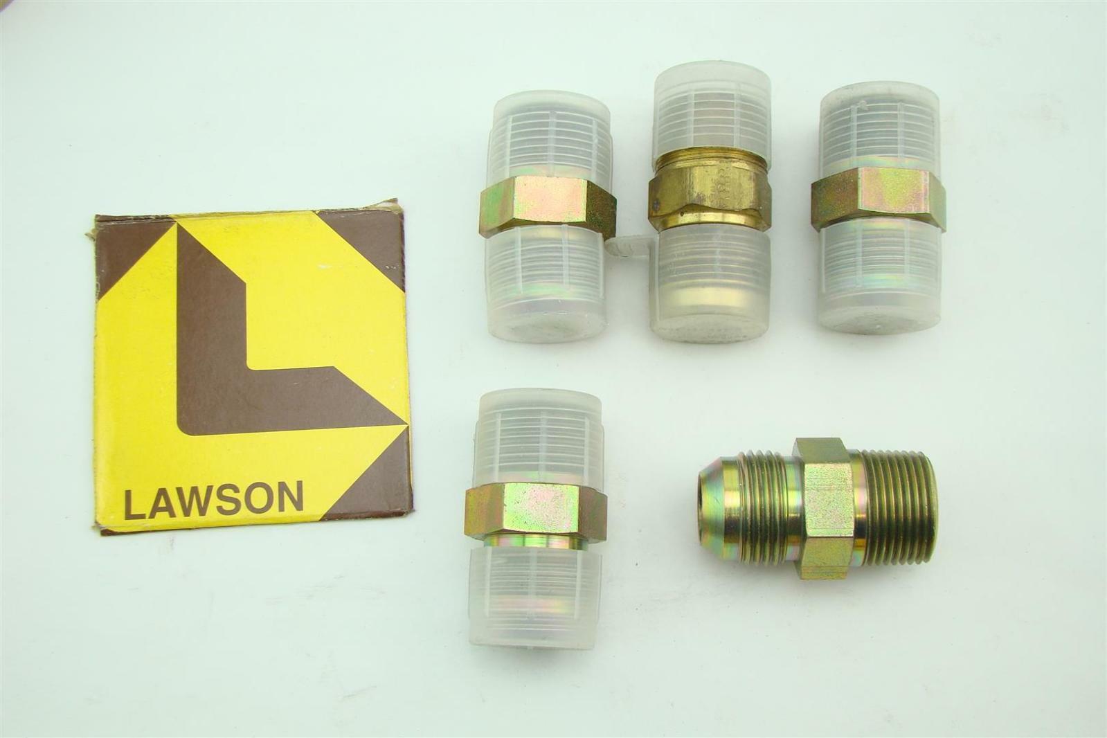 (5) Lawson Weatherhead Adapter Fitting Male 3/4 Tube OD 3/4 Pipe 12299