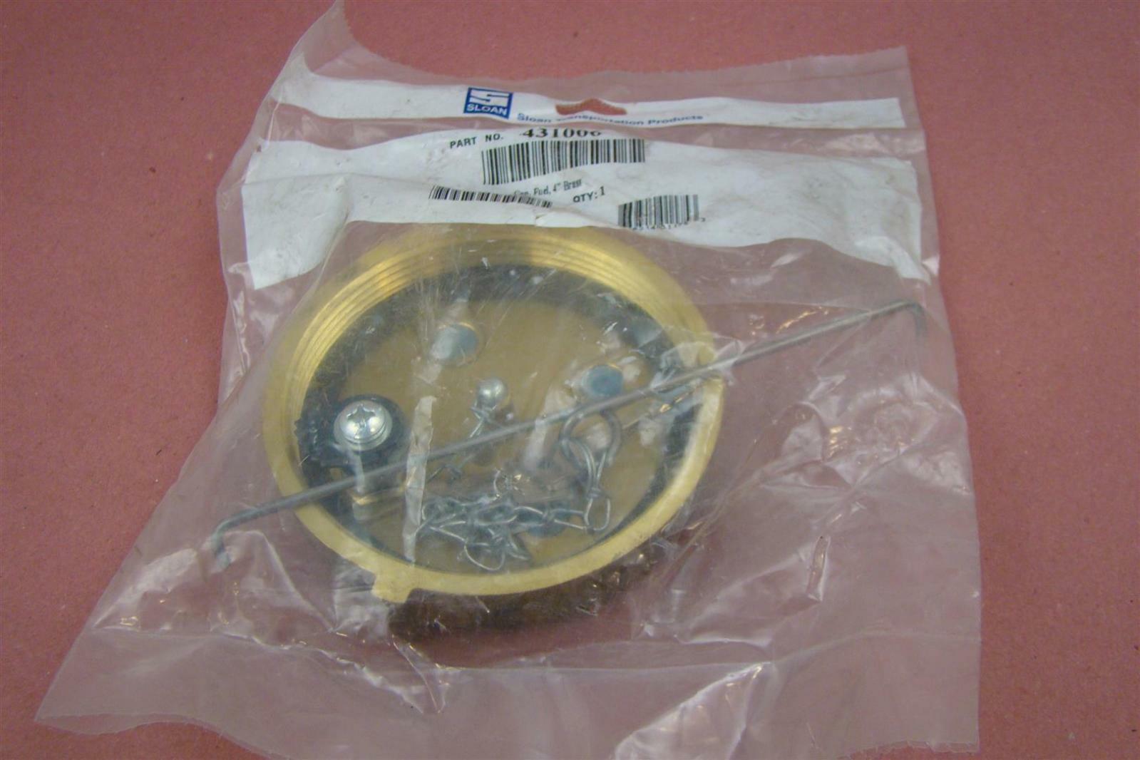 Sloan 4" Brass Female Thread Fuel Cap 201205P Joseph Fazzio, Incorporated