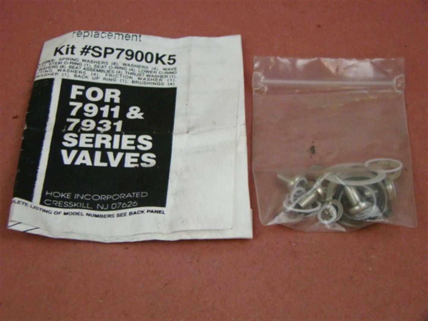 Hoke Inc Replacement Kit for 7911 & 7931 Series Valves SP7900K5