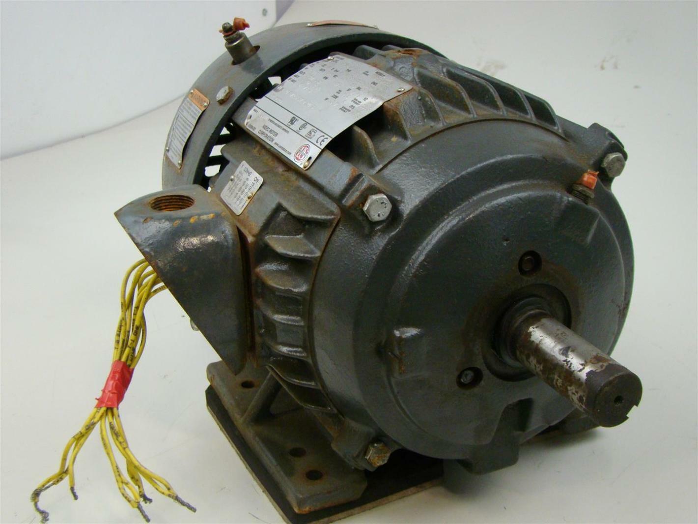 Emerson/US CorroDuty 2HP Electric Motor 230/460 1175rpm DH69 Joseph