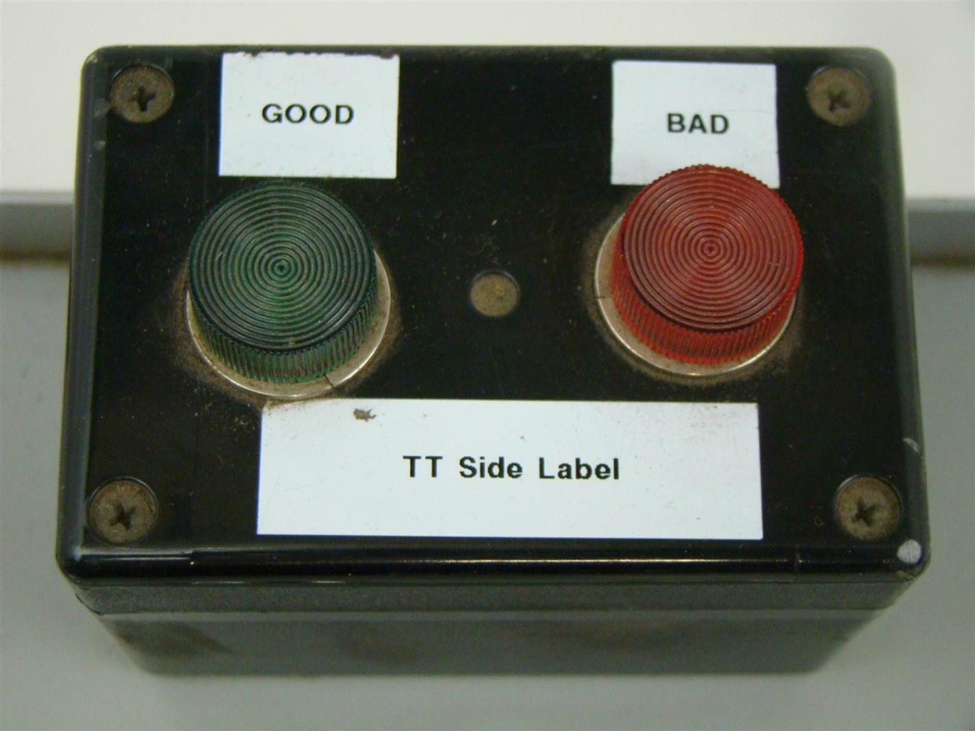 Push Button Assembly with TT Side Label Joseph Fazzio, Incorporated