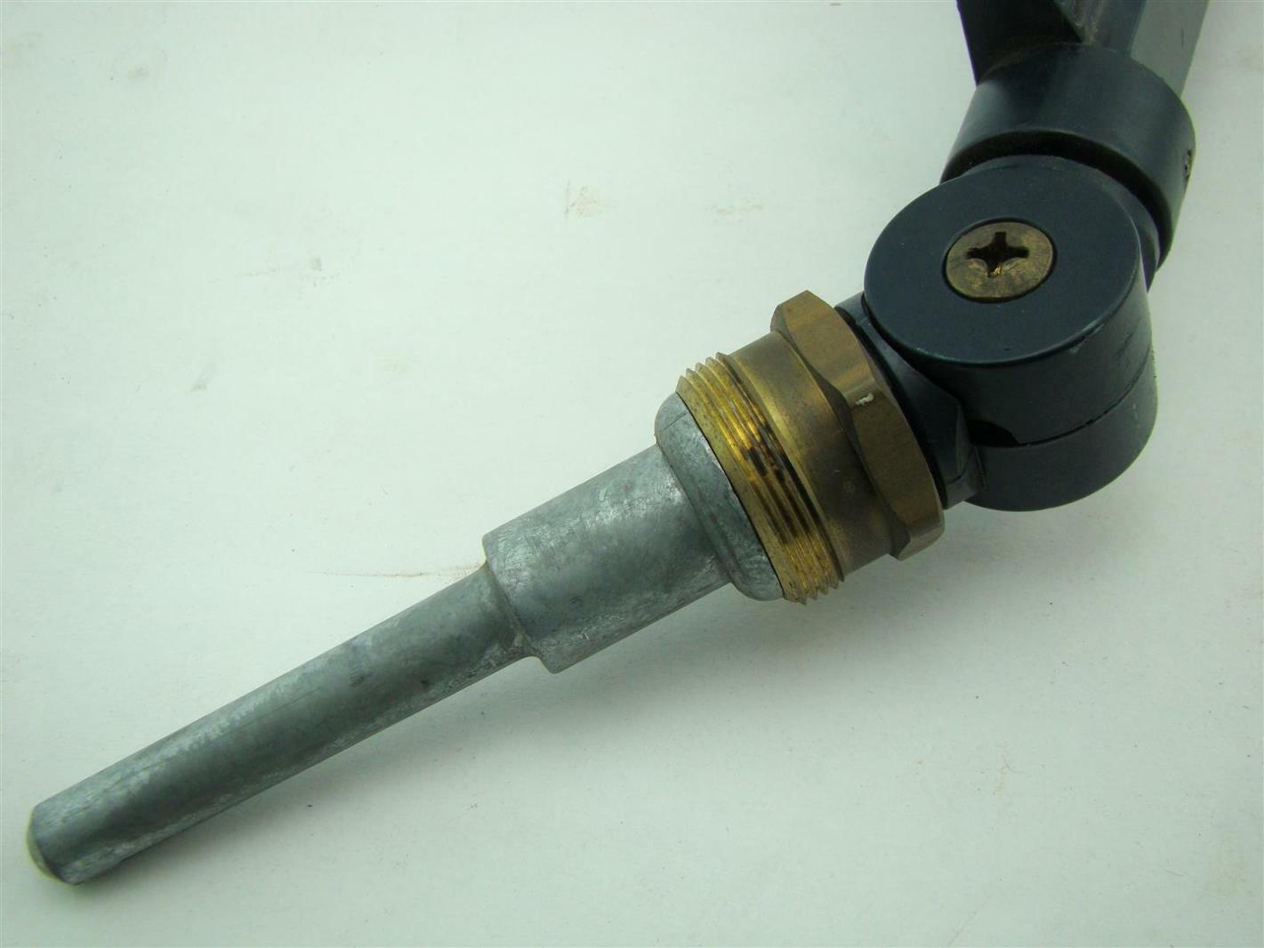 Trerice Adjustable Angle Thermometer 3.5" Stem 9" Case Joseph Fazzio