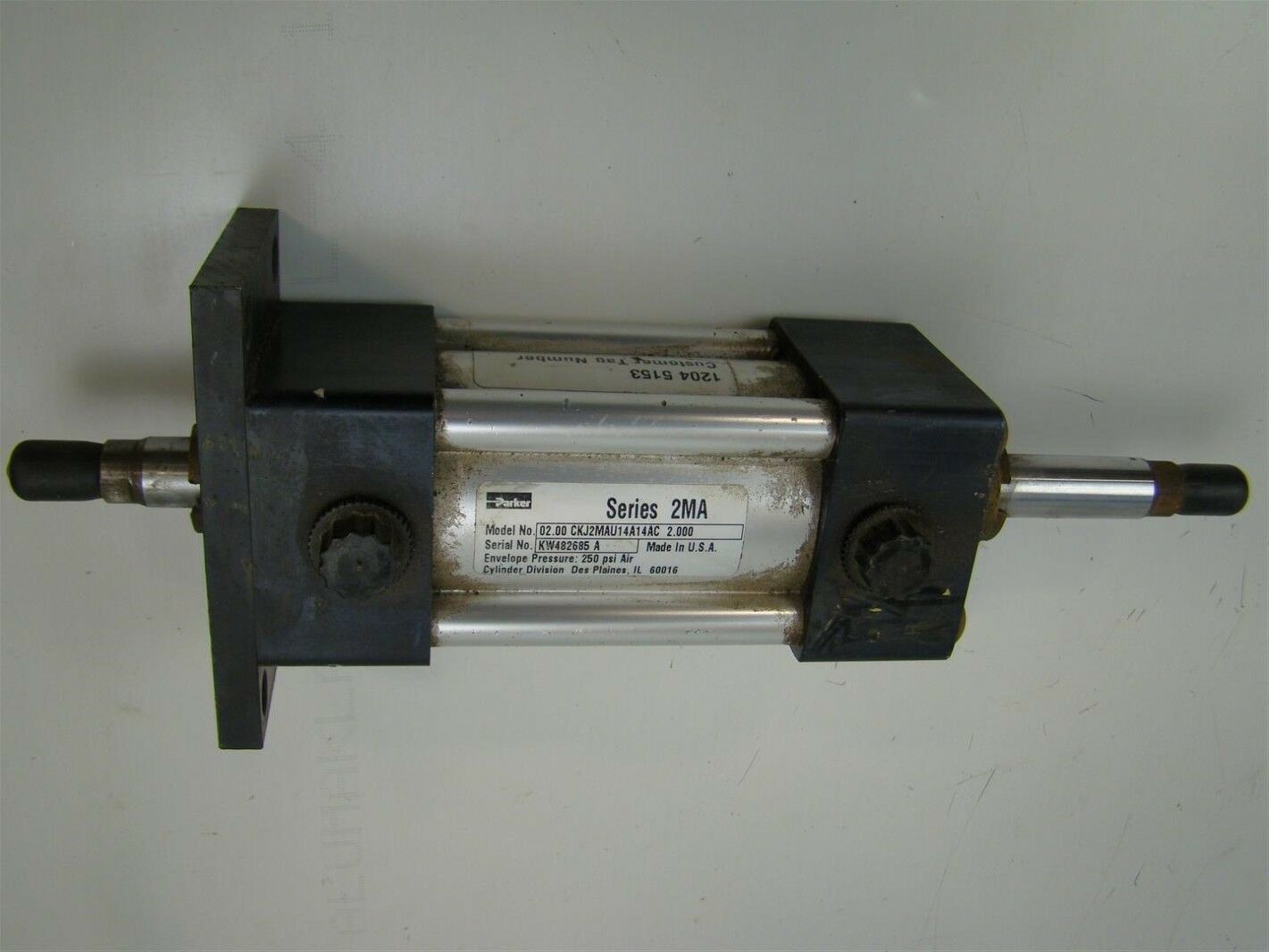 Parker Cylinder Series 2MA CKJ2MAU14A14AC Joseph Fazzio, Incorporated