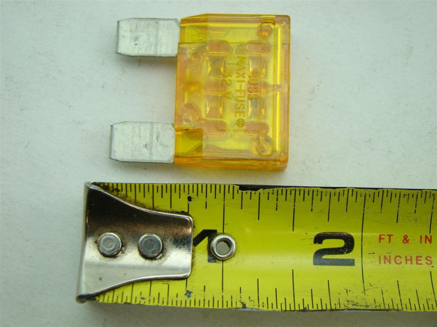 (10 pcs) Buss Fuses Maxi Fuse Max20 Joseph Fazzio, Incorporated