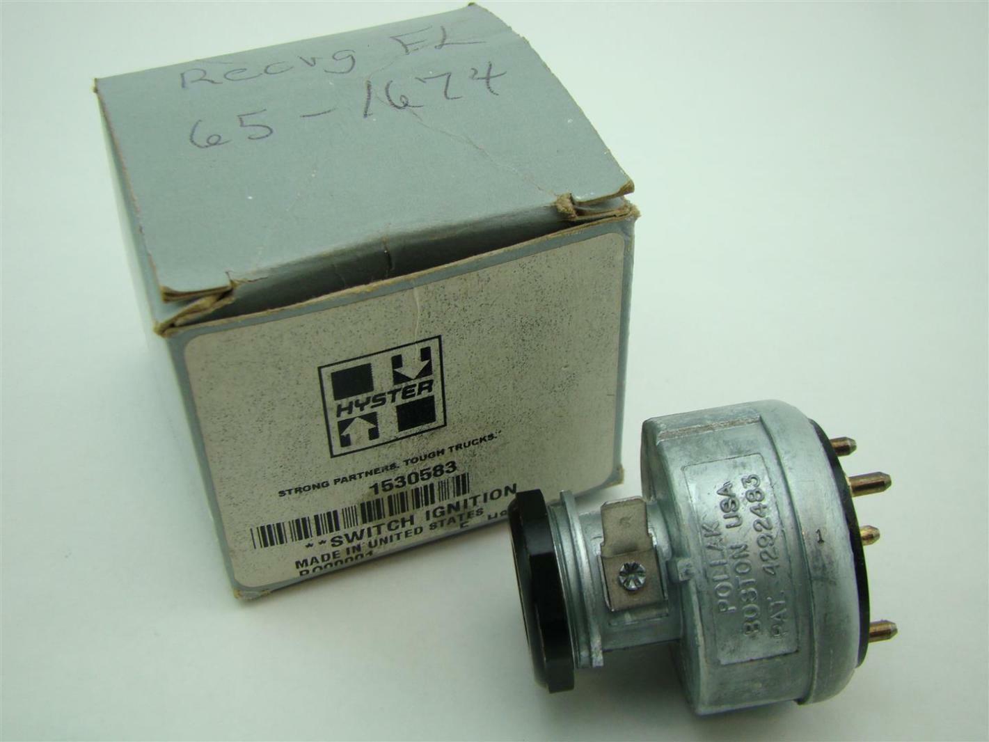 Hyster Key Switch Ignition 1530583 Joseph Fazzio, Incorporated