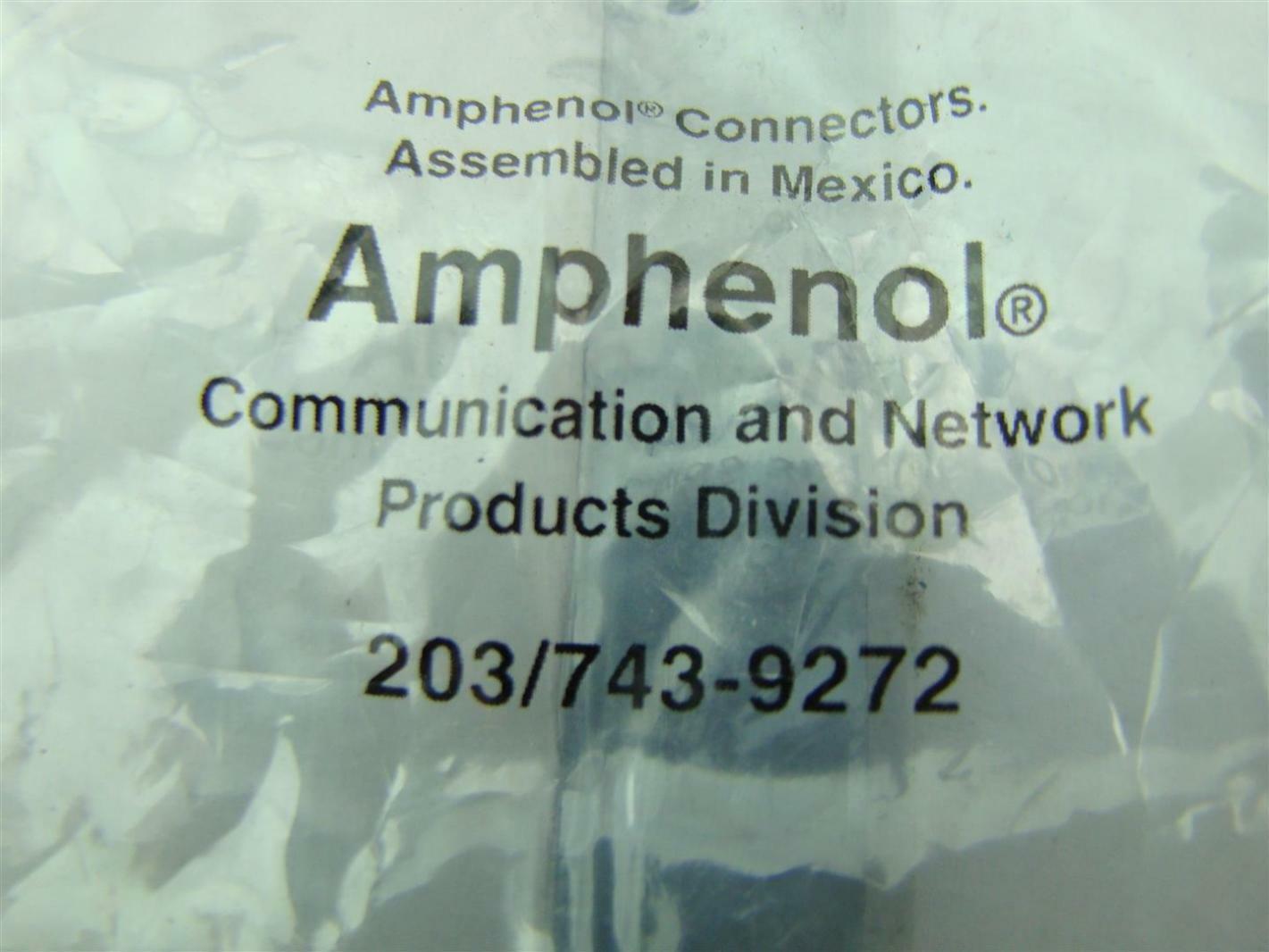74868 Amphenol Connector Coupler 203/743-9272 | eBay