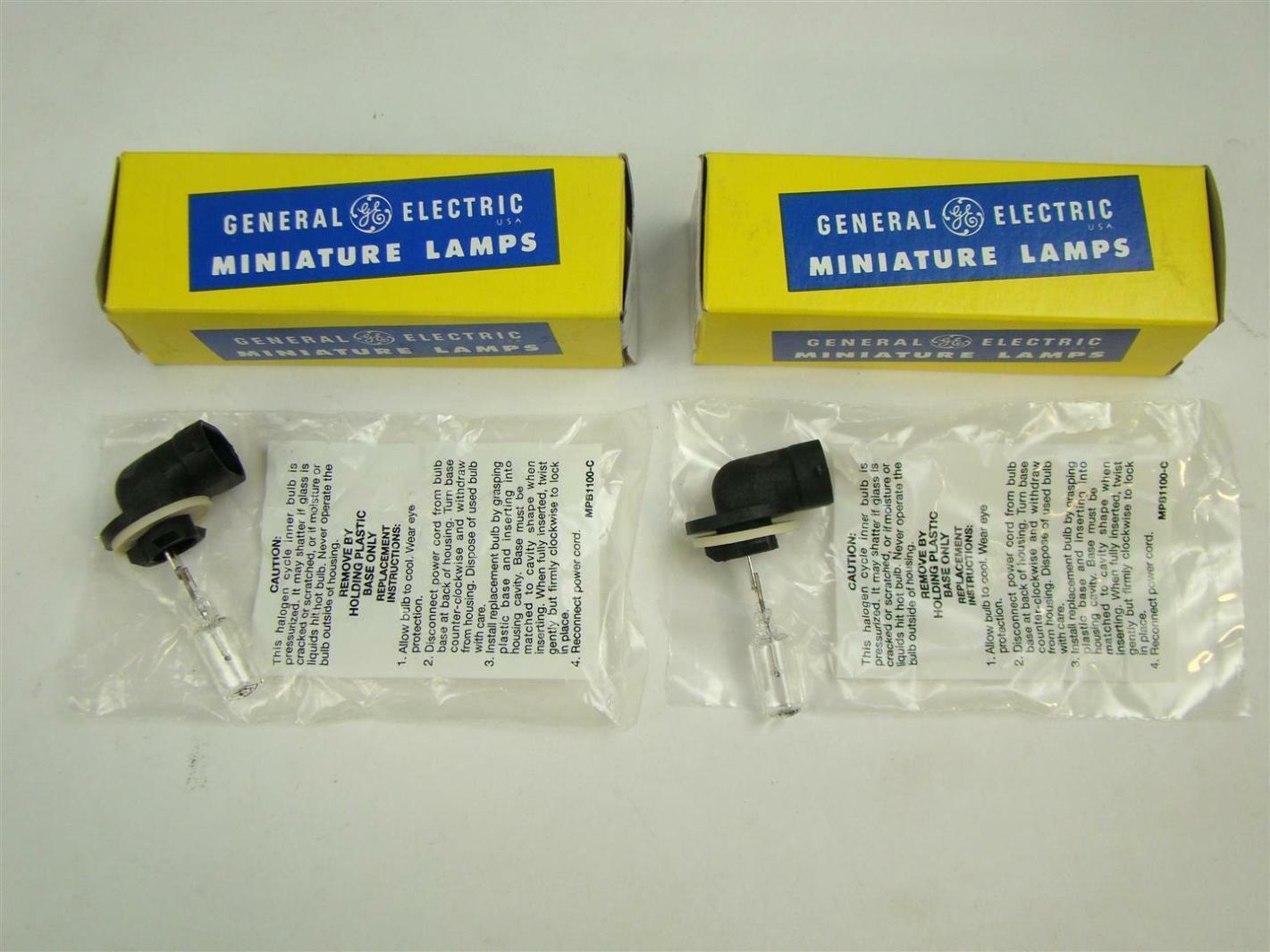 (2 pcs) General Electric Mini Lamps 862 Joseph Fazzio, Incorporated