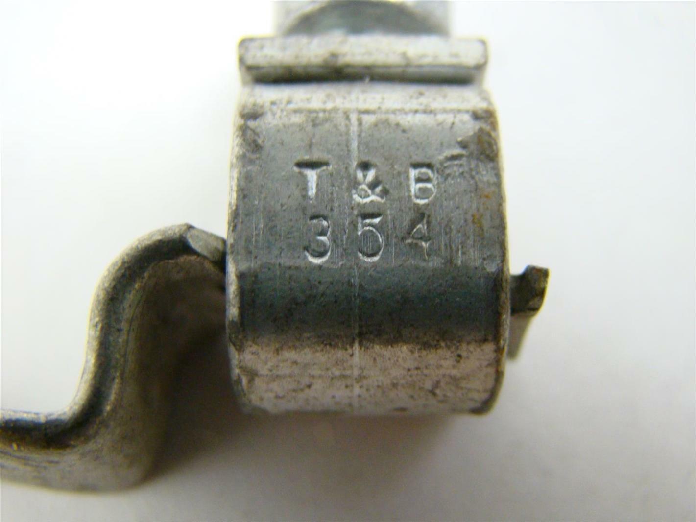 (30 pcs) T&B Thomas Betts 354 Terminal Lug Joseph Fazzio, Incorporated