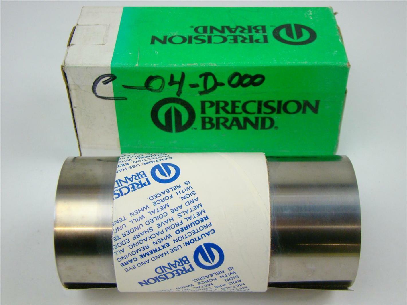 Precision Brand Steel Shim C04D000, .008 Gauge, 16A8 Joseph