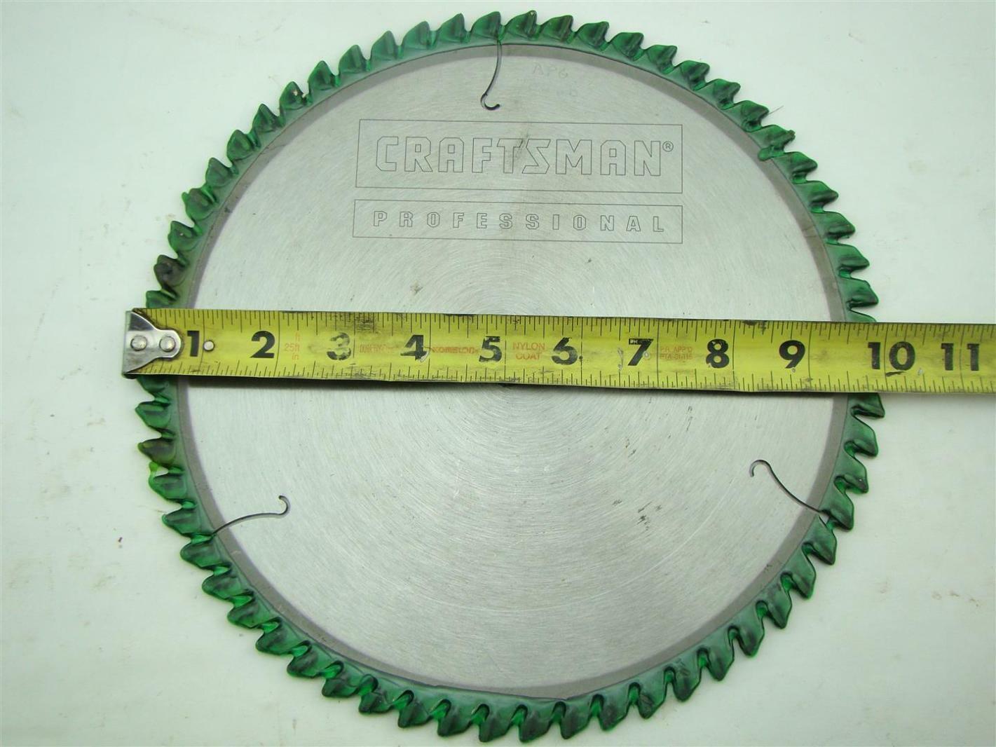 Craftsman 10" Circular Saw Blade Joseph Fazzio, Incorporated
