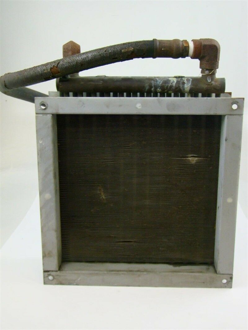 Heatcraft 18 x 18 Radiator Condenser Coil 1" NPT Connection Joseph Fazzio, Incorporated