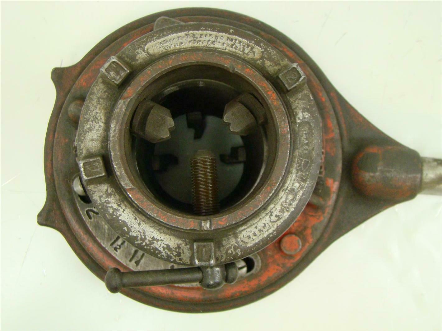 Ridgid Receding Pipe Threader Threads 1"2" Pipe 65R Joseph Fazzio, Incorporated