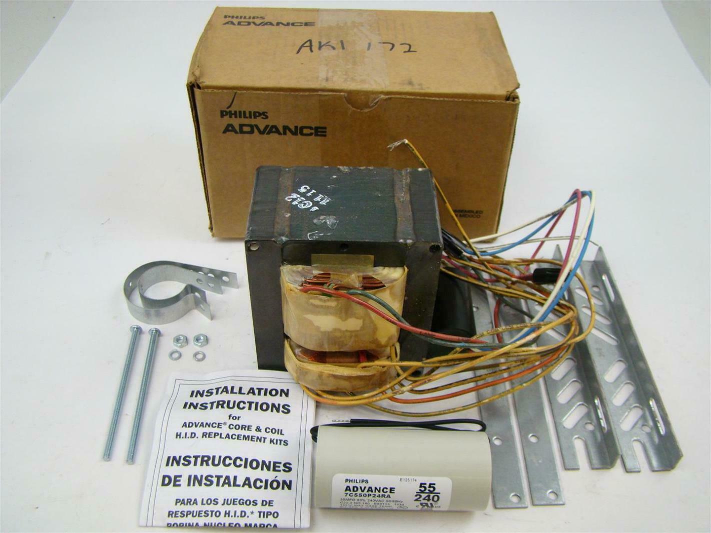 Philips Advance Core & Coil Ballast Kit 71A8473001D Joseph Fazzio, Incorporated