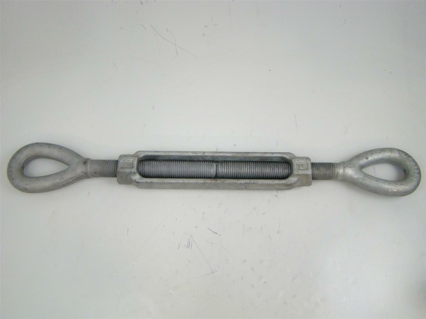 Crosby Galvanized Turnbuckle 1 1/2", 5RK Joseph Fazzio, Incorporated