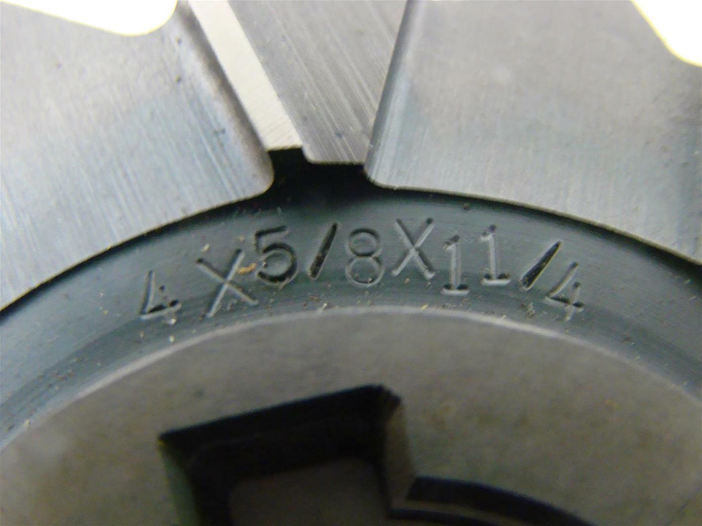 P&W Metal Slitting Cutter , 4 x 5/8