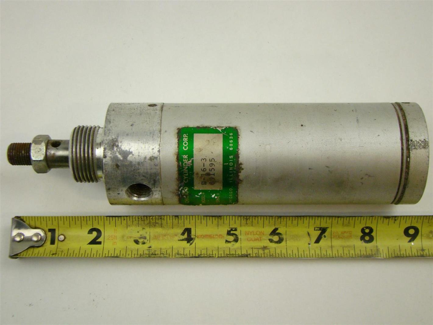 Chicago Cylinder Corp. Air Cylinder , B163 Joseph Fazzio, Incorporated
