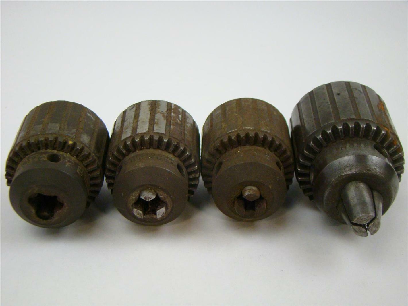 (4) Jacobs Chuck Drill Chucks, ASIS Condition Joseph Fazzio
