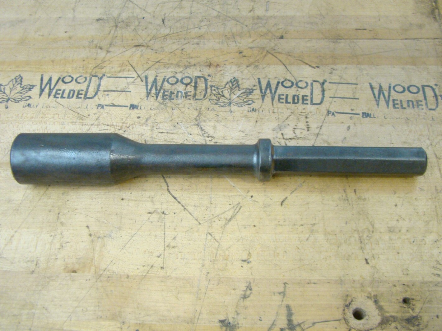 USA 1" Ground Rod Driver 11/8" Hex shank x 161/4" Total Length, 1