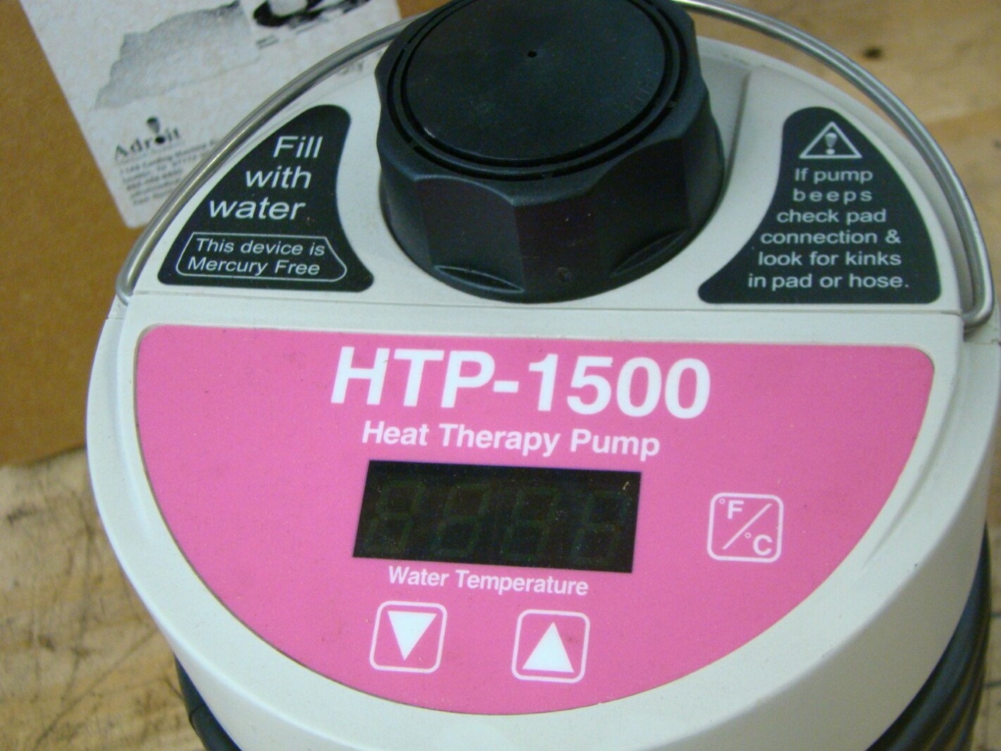 Androit Heat Therapy Pump Water Circulating System HTP1500 Joseph