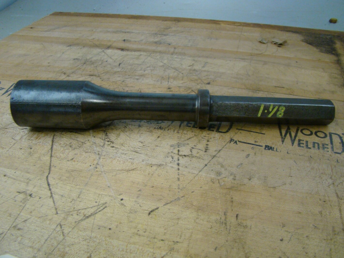 Unbranded 1" Ground Rod Driver 11/8" Hex Shank, Joseph Fazzio