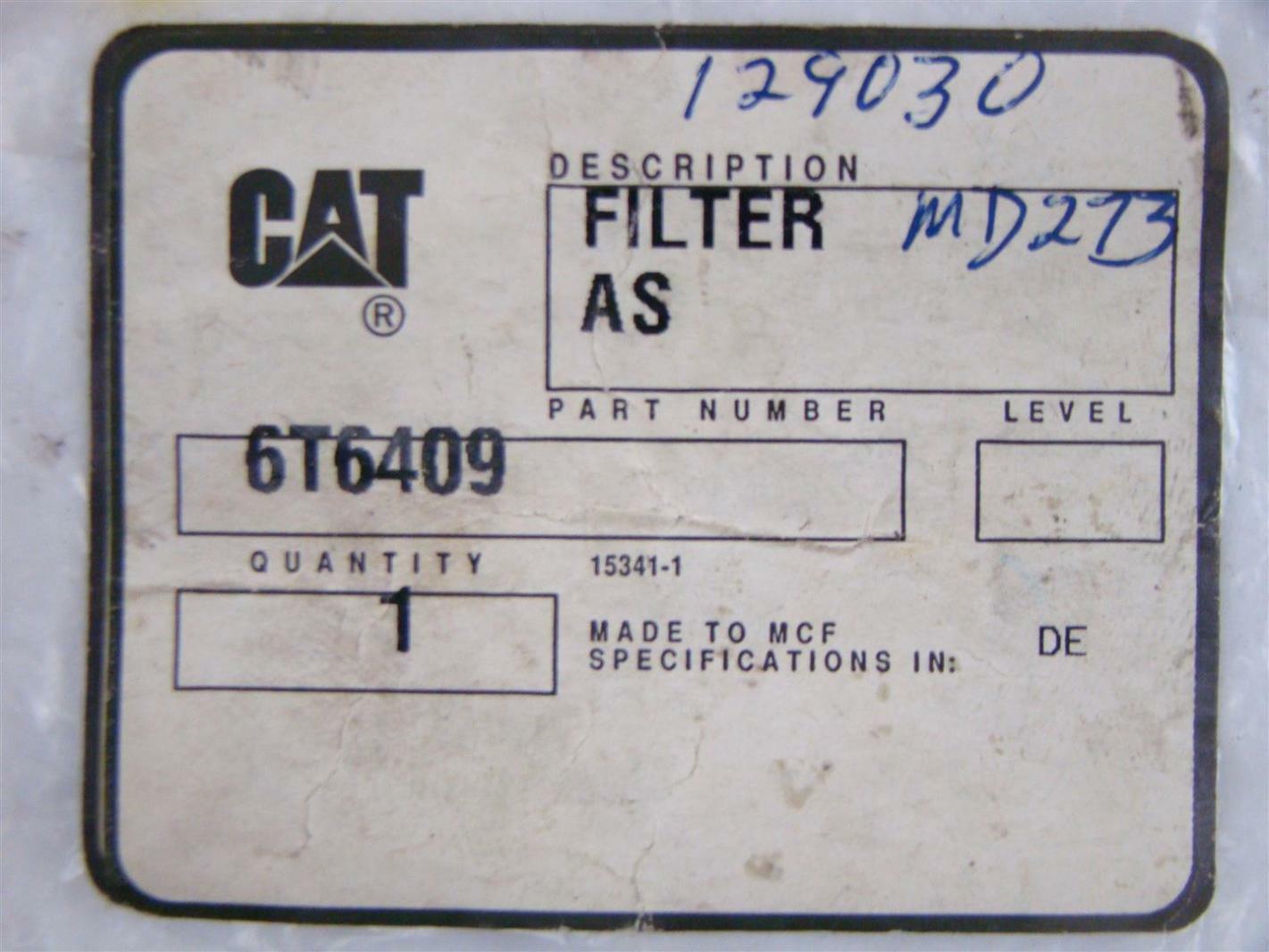 Caterpillar Hydraulic Filter Screen , 6T6409 Joseph Fazzio, Incorporated