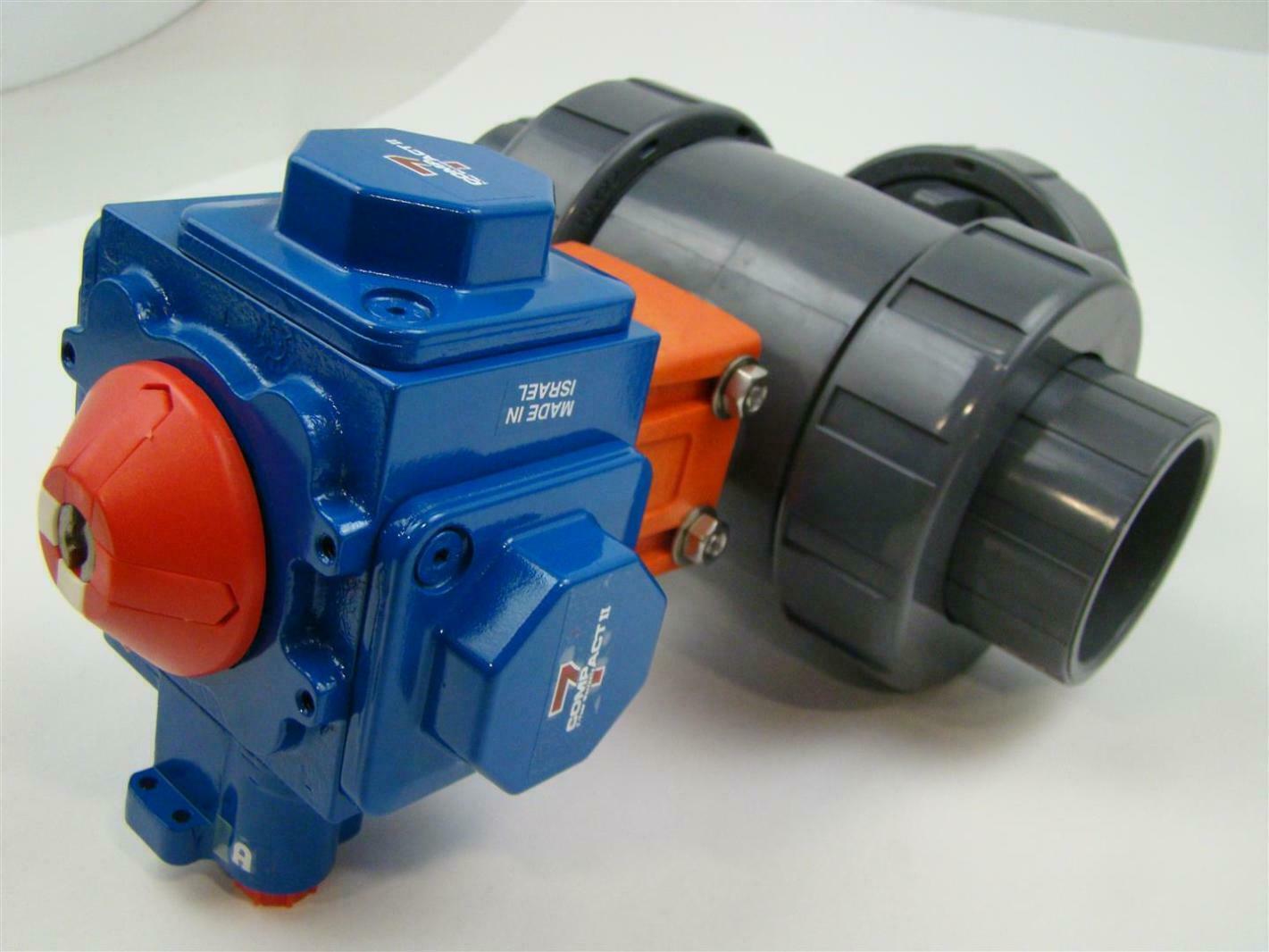 Compact Ball Valve with Hayward 2" PVC (Max Pressure 120 PSI, 8 Bar), C20 SR2C Joseph Fazzio