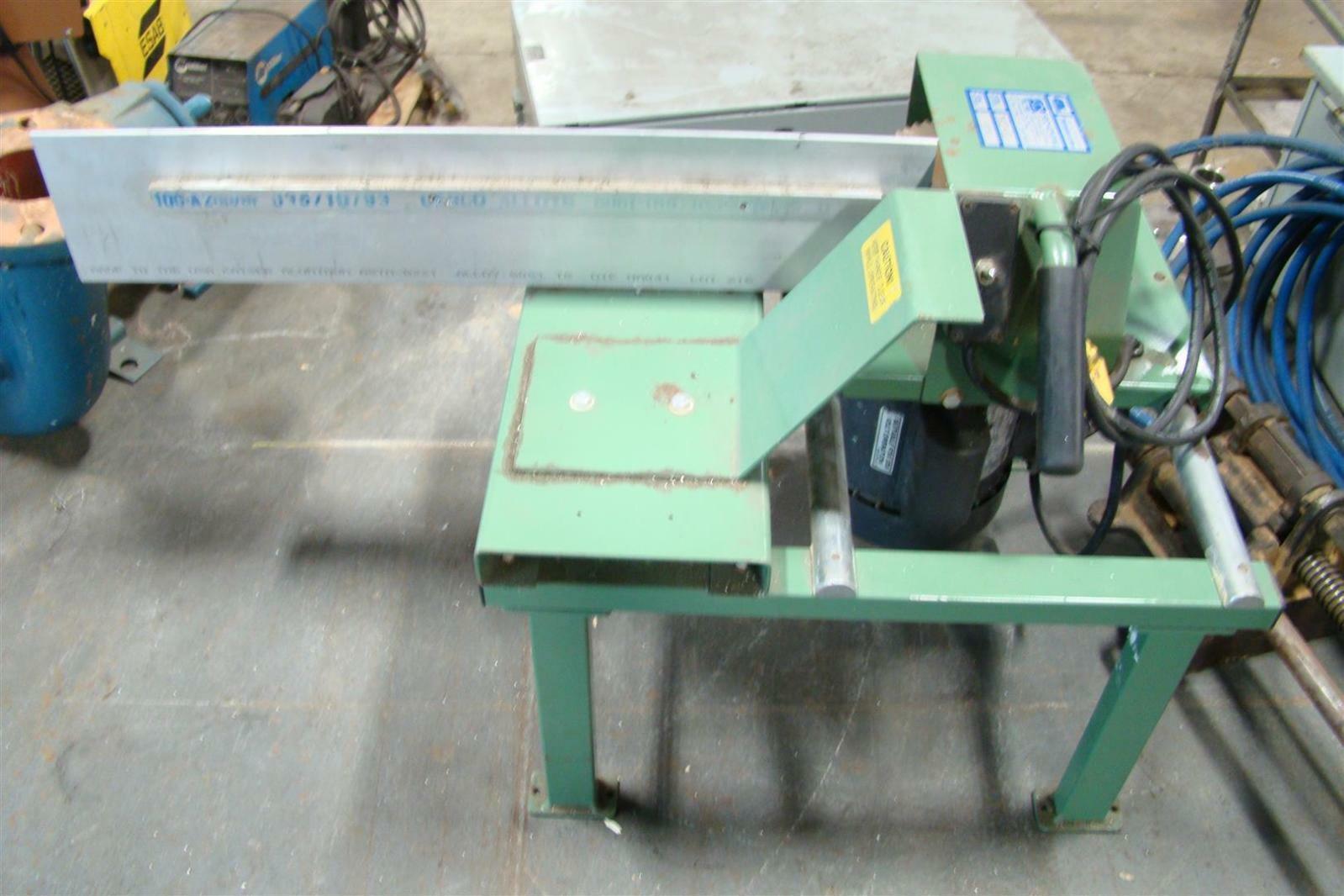 CRL Aluminum Extrusion Notching Saw, 1/2HP, 3450 RPM, 115/230v , NS2