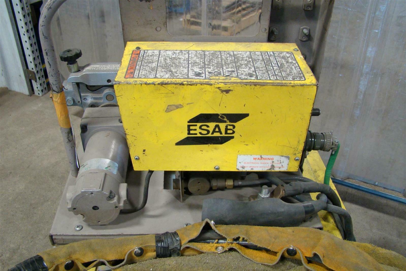 Esab 453cv Water Cooled Mig 35 Wire Feeder Welder 230 460 575v 3ph
